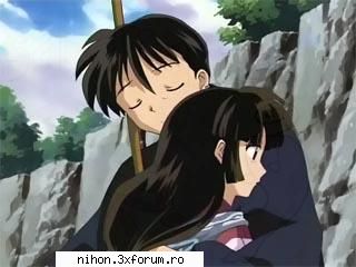 le sta bine impreuna dar miroku e cam enervant sango si miroku un cuplu dragut!